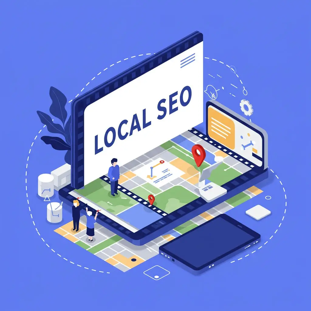 Local SEO Services in Ahmedabad by Brandboost Digital Marketing Agency helping local businesses improve Google rankings and attract nearby customers